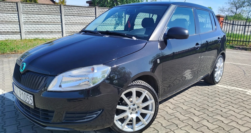 Skoda Fabia cena 16800 przebieg: 162000, rok produkcji 2011 z Sieradz małe 254